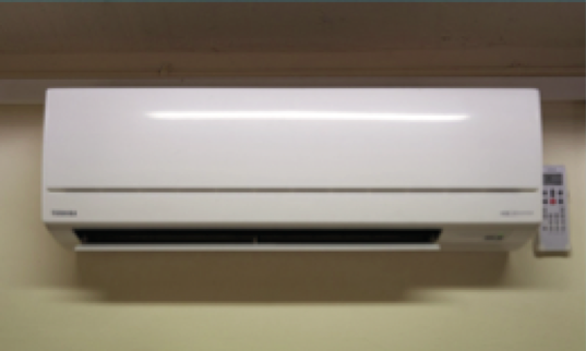 R410A split air-conditioning unit converted to RS-53 (R470A) & operating satisfactorily without any problems